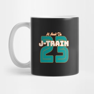 All Aboard the Ajayi J-Train Tshirt Miami Fans Mug